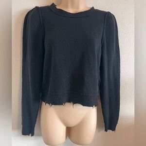Aerie Cozy Up Shrunken Crew Sweater